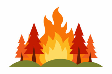 vector illustration of a christmas tree