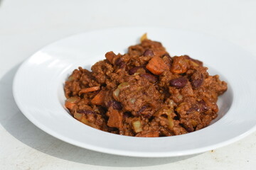 chili con carne dish