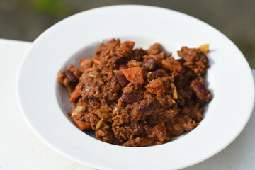 chili con carne dish
