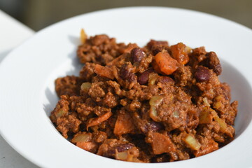 chili con carne dish