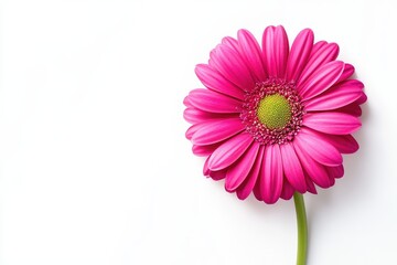 Pink gerbera close-up