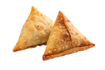 Delicious Fried Samosa Pastries: Traditional South Asian Appetizer.