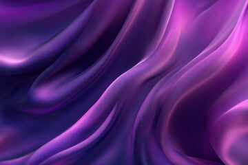 Obraz premium Flowing purple cloth is artistically displayed with vibrant shades