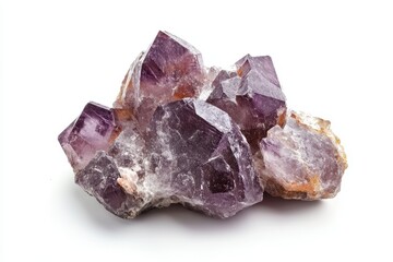 Fototapeta premium Cluster of Amethyst Crystals