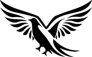 Obraz premium Dove Bird - High Quality Vector Logo - Vector illustration ideal for T-shirt graphic