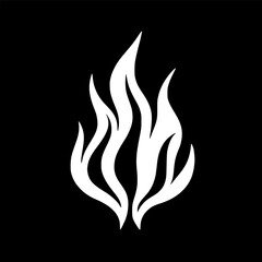 Fire - High Quality Vector Logo - Vector illustration ideal for T-shirt graphic