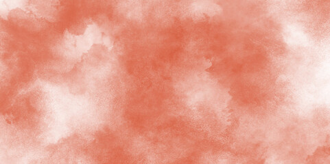 Painted red wall background. Modern abstract red water color background.	