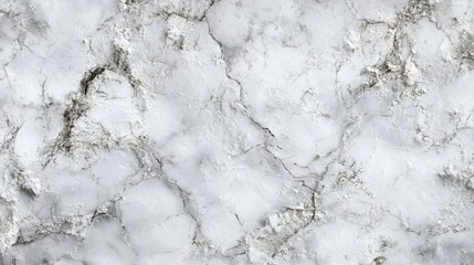 Close up image of textured white and gray marble surface