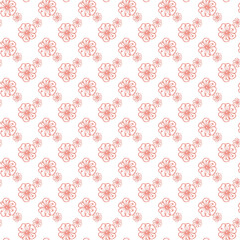 Sun Kissed Garden Seamless Vector Pattern Design