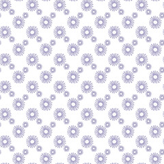 Sun Kissed Garden Seamless Vector Pattern Design