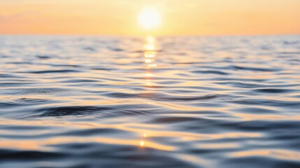 Sunset over the Ocean