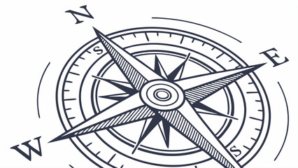 compass and map