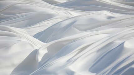 Obraz premium White Curves and Waves