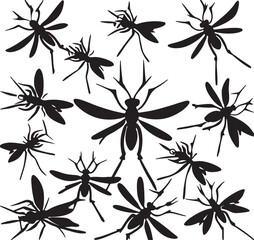black and white seamless pattern