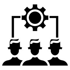  outsourcing vector icon