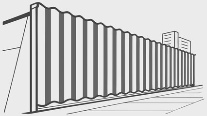 Obraz premium black and white barcode