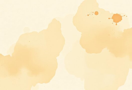 Abstract beige watercolor wash, splotchy texture, uneven ink blotches, ink, blotchy