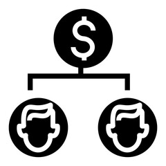 sales department vector icon