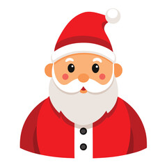 Christmas Santa Claus  isolated on white background