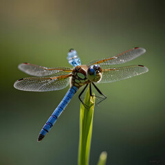 close up of a dragonfly