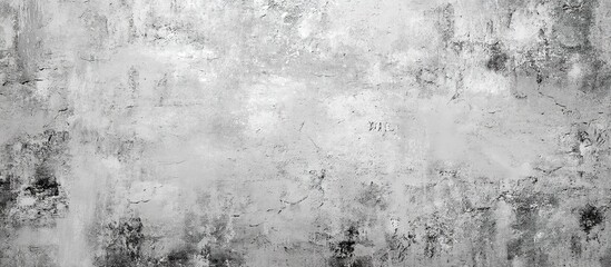 Fototapeta premium Abstract grunge texture of an old gray concrete wall, with visible cracks and worn-out spots, rough surface, varying shades of gray