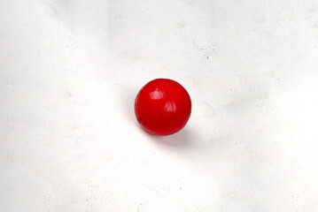 Tape tennis balls isolated on white background, cricket ball
Tennis ball with red scotch tape used...
