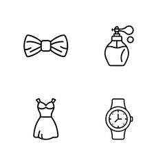 Stylish Fashion Accessories Icons for Women