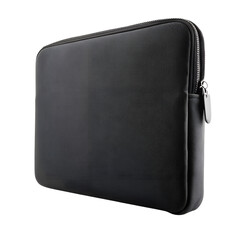 Fototapeta premium Laptop sleeve protective case isolated on transparent background