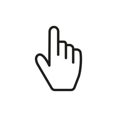 mouse arrow cursor icon, flat, design, vector, illustrations, education, style, trendy, collections