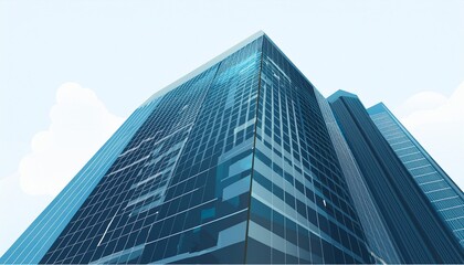 office building skycraper windows facade