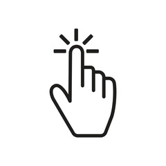 mouse arrow cursor icon, flat, design, vector, illustrations, education, style, trendy, collections