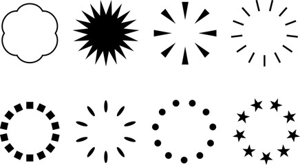 シンプルなフレームセット