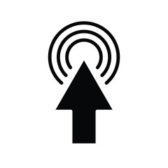 mouse arrow cursor icon, flat, design, vector, illustrations, education, style, trendy, collections