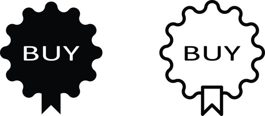 Buy Icon Purchase Symbol Vector