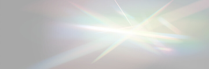 Soft pastel holographic light leak, dreamy blurred prism glow, ethereal abstract background.
