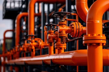 Industrial pipes and valves