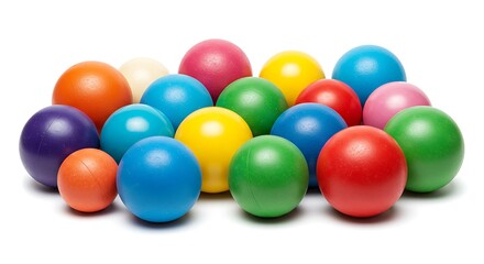 Chromatic Sphere Symphony: A Study in Color and Form AI Generated