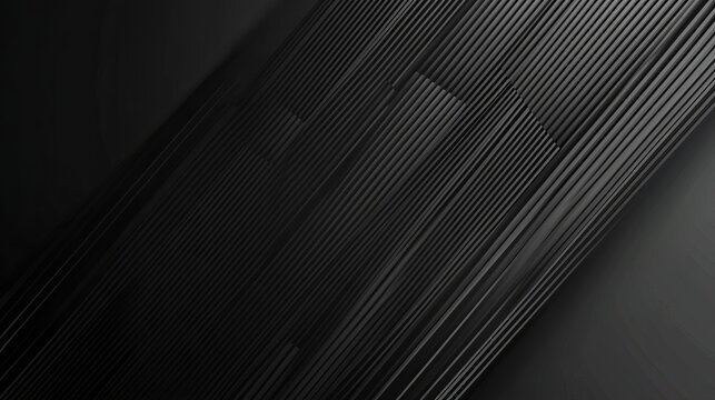 Abstract dark background with parallel lines creating a textured and layered pattern design element
