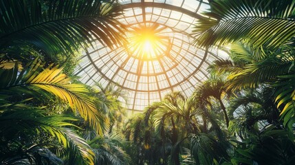 Stunning Luxury Travel Through a Gargantuan Dome with Sunlight