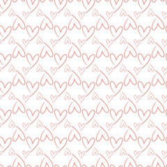 Sweetheart Seamless Vector Pattern Design