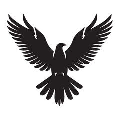 Obraz premium eagle with wings vector