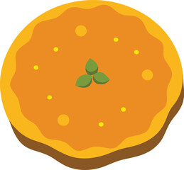 Hamburger bread vector illustration