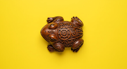 Golden Hour Frog AI Generated