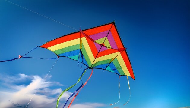 kite flying in the sky