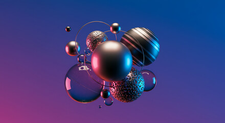Chromatic Orbit AI Generated