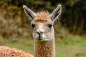 Obraz premium Close-up of a Llama