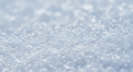 Obraz premium Frozen Crystals: A Microscopic Winter Landscape AI Generated