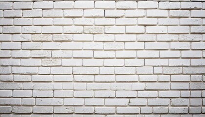 Obraz premium White Brick Wall Texture Background