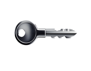 Shiny Metal Key Close-Up: A Detailed Look at the Design and Functionality of a Classic Key