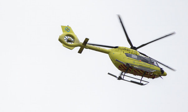 Norsk Luftambulanse - Airbus Helicopters H145
AIRLINE - LN-OTI arriving Br&oslash;nn&oslash;ysund air port
 